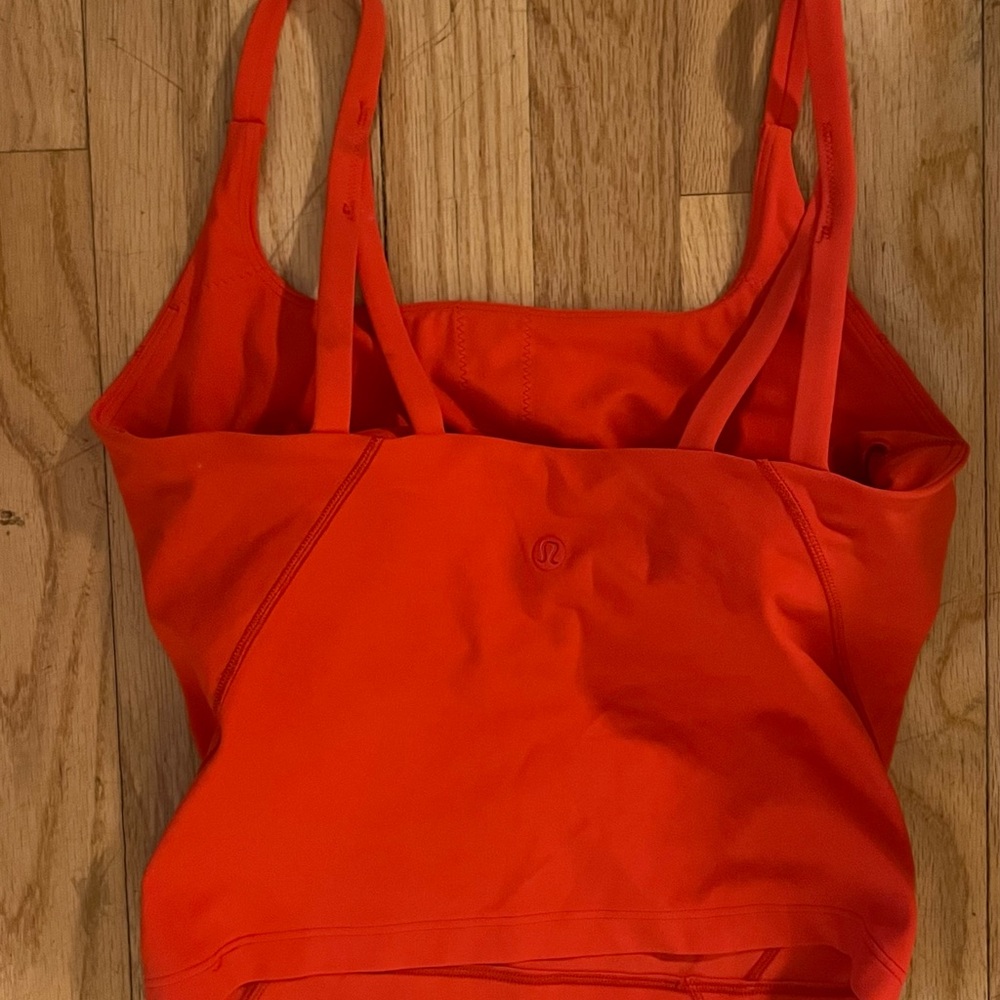 Lululemon Red Raspberry Top with built in sports bra